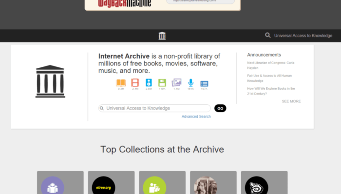 Wayback Machine Alternative