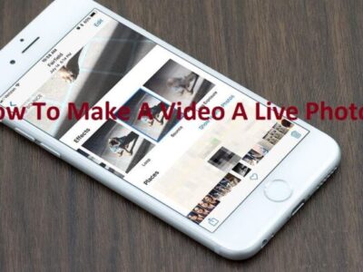 How To Make A Video A Live Photo