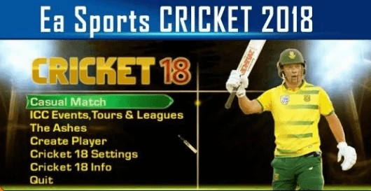 ea cricket 2018