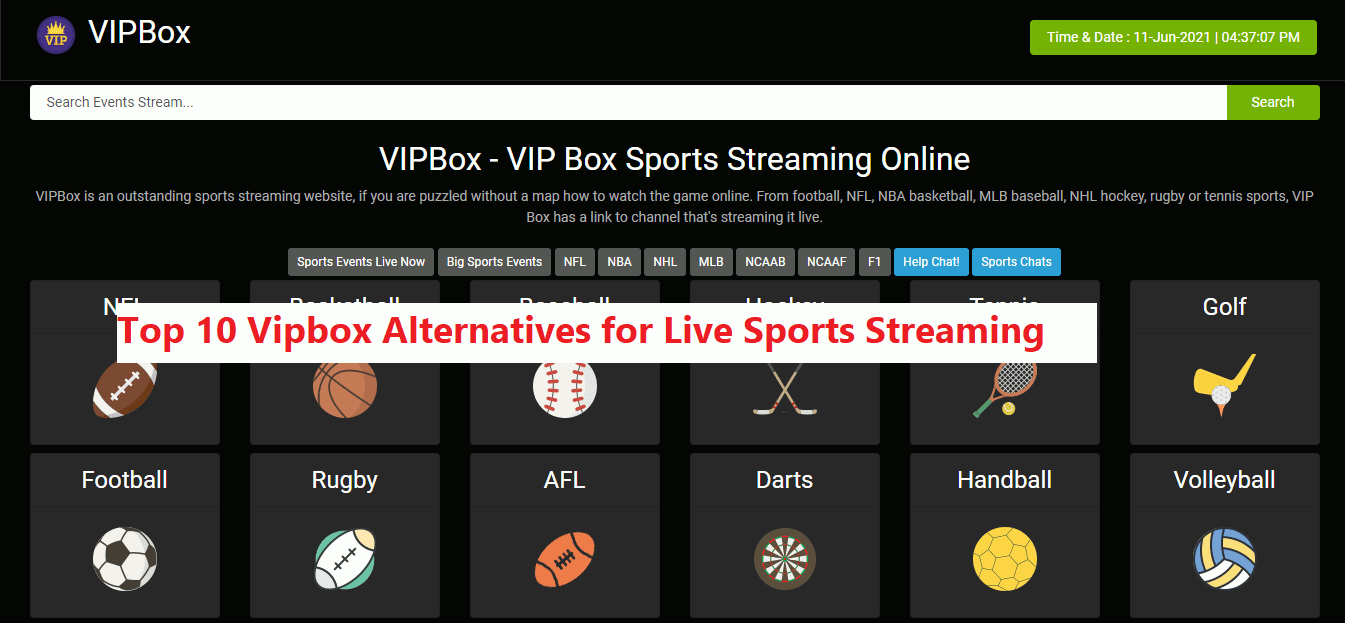 10 Best Vipbox Alternatives for Live Sports Streaming in 2023