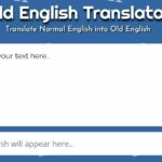 Best Free Old English Translator